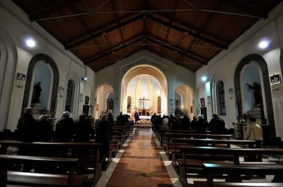 Interno della chiesa