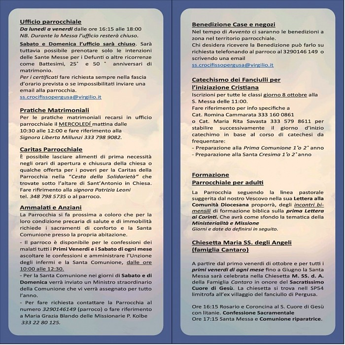 Programma Parrocchiale 2024 (B)