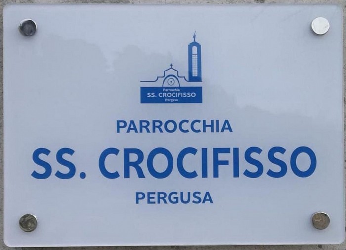 Targa parrocchia