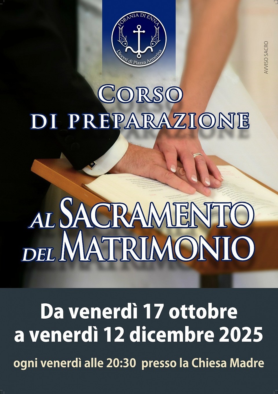 Corso Prematrimoniale 2025-26